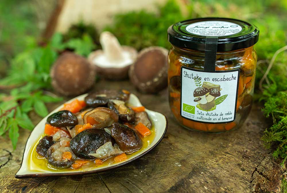 shitakke en escabeche